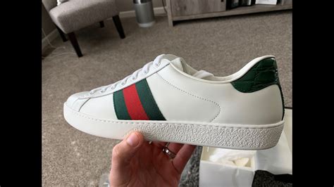 gucci ace wide feet